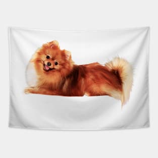 Precious Pomeranian Tapestry