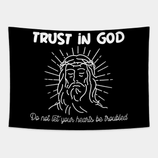 God Is Love Trust In God Tapestry