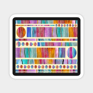 Sparkles and Stripes Magnet