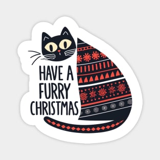 Have a Furry Christmas Magnet