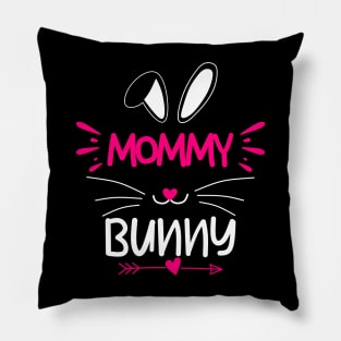 Mommy Bunny, Mama Bunny, Bunny Mom,Easter Mommy Bunny, Bunny mama, Baby Bunny. Pillow