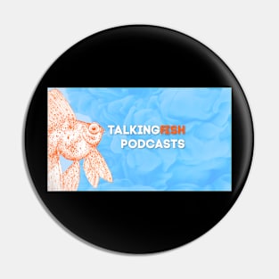 Talking Fish Logo Pin