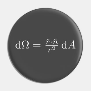 Solid angle element Pin