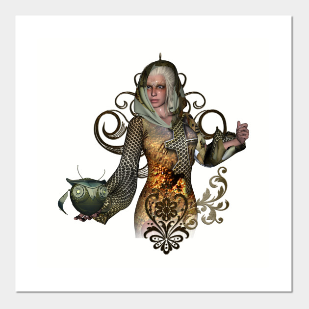 Steampunk Women Steampunk Women Style Owl Mechanical Te Posters And Art Prints Teepublic Uk Share the best gifs now >>>. teepublic