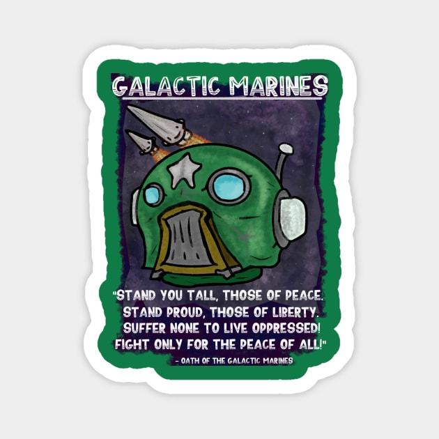 Galactic Marines Magnet by Sundered Vault