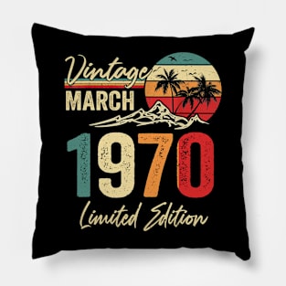 march 1970 Pillow