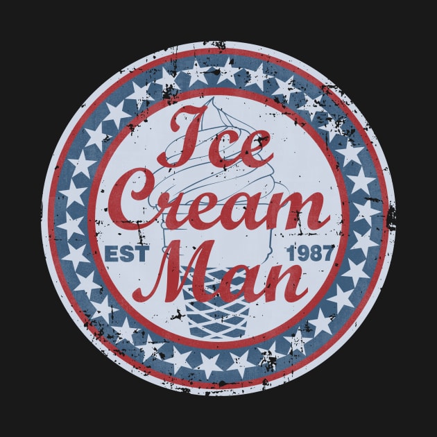 ice cream man by vender