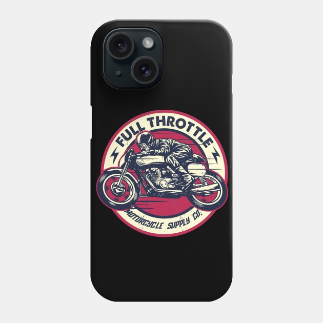 Full Throttle Phone Case by ManxHaven