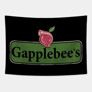 Vintage Gapplebee's Drag Racing Tapestry