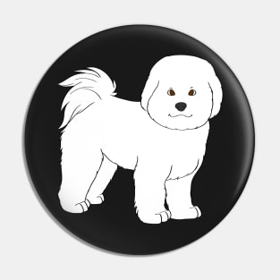 Bichon Frise Pin