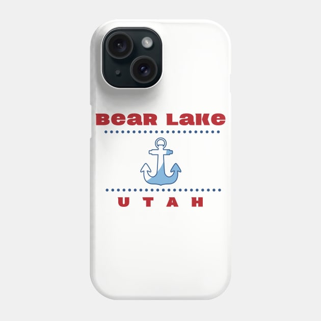 Bear Lake Utah Anchor Phone Case by MalibuSun