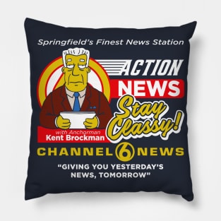 Springfield Channel 6 Action News Pillow