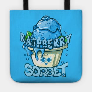 raspberry sorbet by Heisenberg blue ice Tote