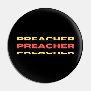 Preacher | Christian Pin