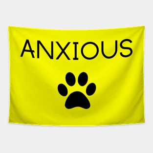 Anxious Dog Tapestry