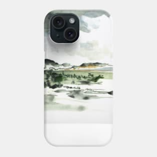 Watercolor Landscape Phone Case