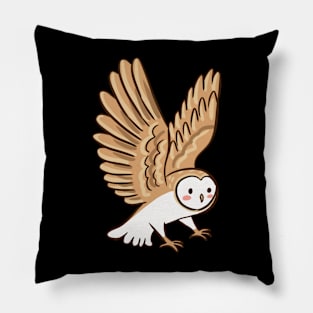 Cute owl illustration Pillow