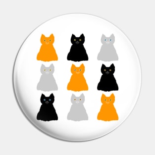 Kitty Colors Pin