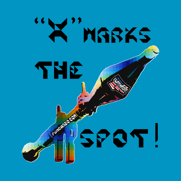 X Marks The Spot, v. Black Text by punchado