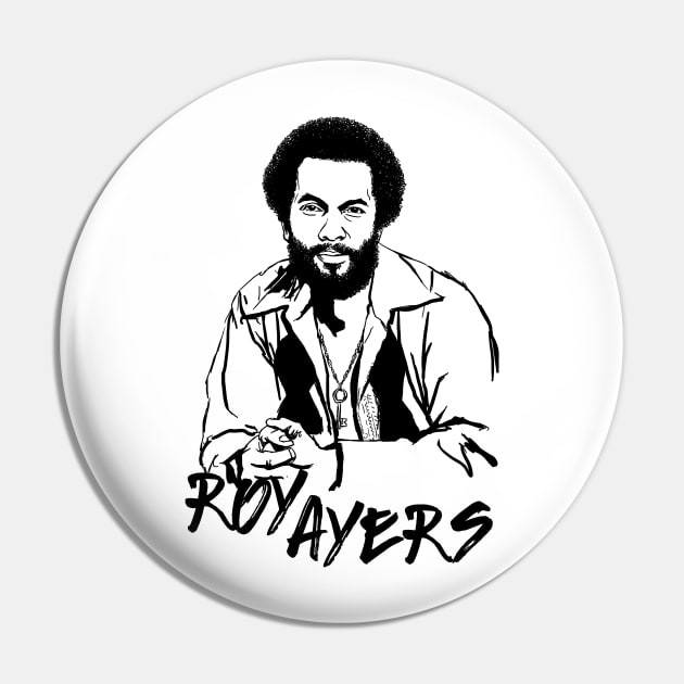 Roy Ayers Pin by ThunderEarring