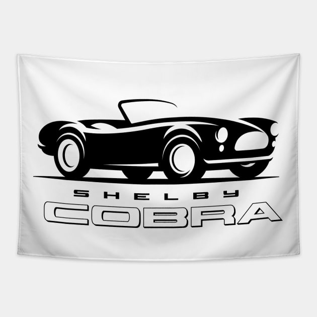 Shelby Cobra Tapestry by Dosunets