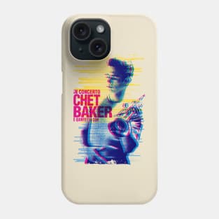 Chet Baker tour graphic Phone Case