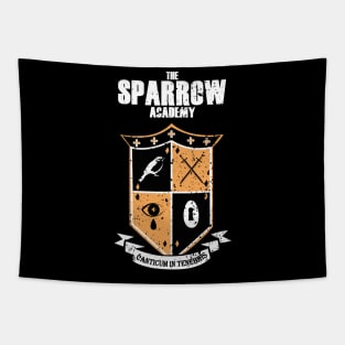 UMBRELLA ACADEMY 3: SPARROW ACADEMY (BLACK & GRUNGE) Tapestry