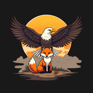 The Fox and the Eagle T-Shirt