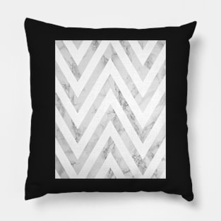 Chevron print, Abstract art, Modern art, Fashion, Geometric, Marble print Pillow