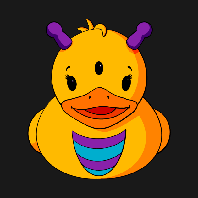 Monster Rubber Duck by Alisha Ober Designs
