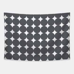 Retro Circles and Diamonds Tapestry