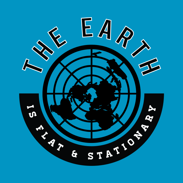 Flat Earth Circle Logo 4 by VeesTees