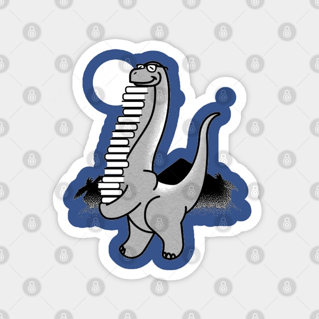 Bookosarus Magnet by joshsmith