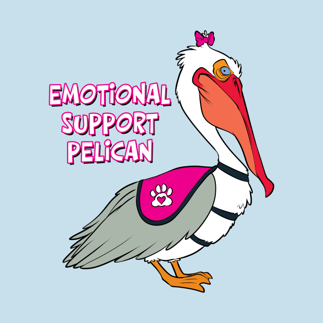 Emotional Support Pelican by Knowledge Fight