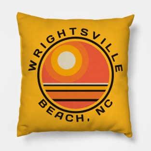 Wrightsville Beach, North Carolina Summertime Sunrise Pillow