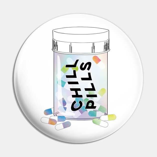 Take a Chill Pill Pin by Perpetual Brunch