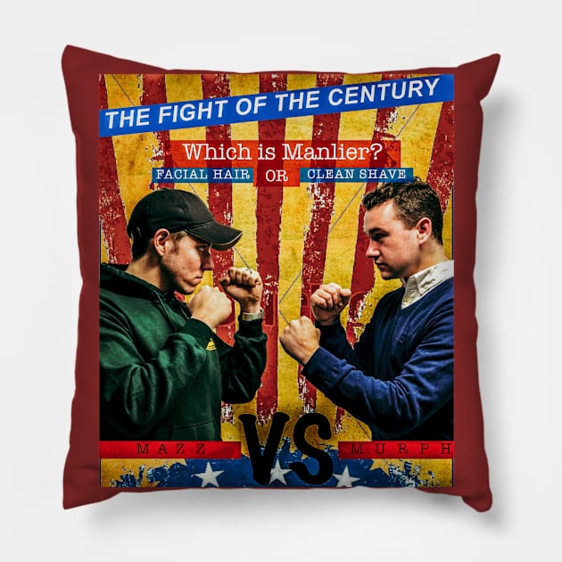 Mazz VS Murph Pillow by MazzMurph