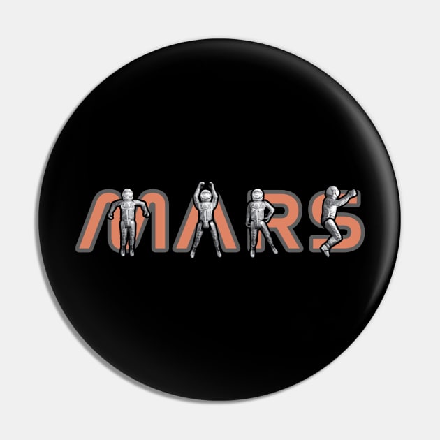 M-A-R-S Pin by photon_illustration