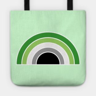 Aromantic rainbow Tote