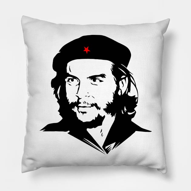 Che Guevara Rebel Cuban Guerrilla Revolution T-Shirt Pillow by HiDearPrint