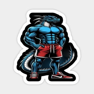 I'm Going To The Gym bodybuillding Gift, Motivation, Workout Gift,Dragon tato Magnet