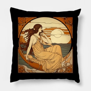 Iapetus Greek deity Pillow