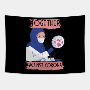 Together Against Corona Tapestry