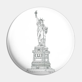 Statue of Liberty Pin