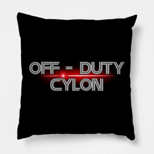 Off-Duty Cylon Pillow