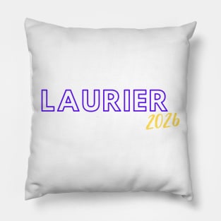 Laurier 2026 Pillow