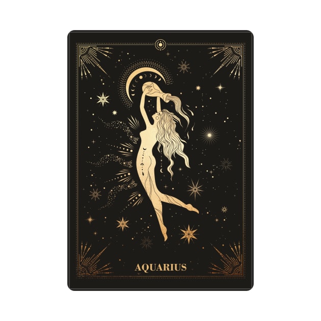 Aquarius Zodiac Sign by Noveltiko