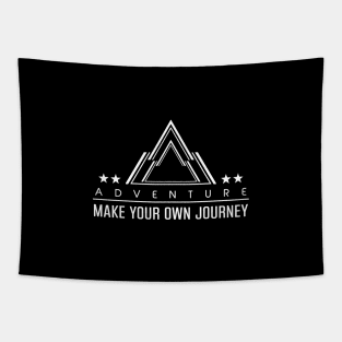 adventure, make your own journey Tapestry