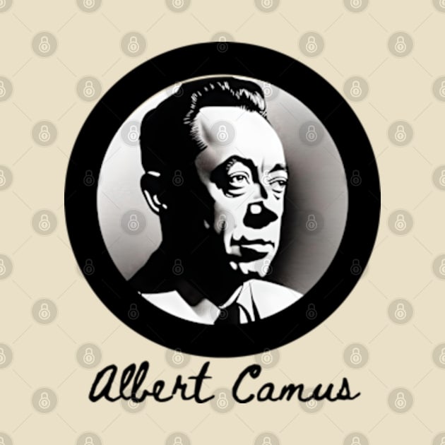 Albert Camus by Desert Owl Designs