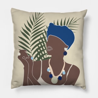 Black beauty Pillow